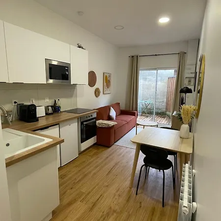 Daire Charming 2-room, River Park Bordeaux